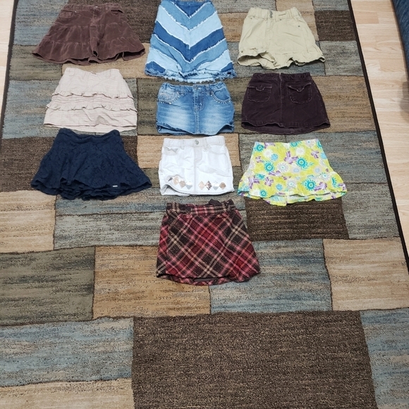 Girls size 6 summer skirt bundle of 10 - Picture 6 of 6